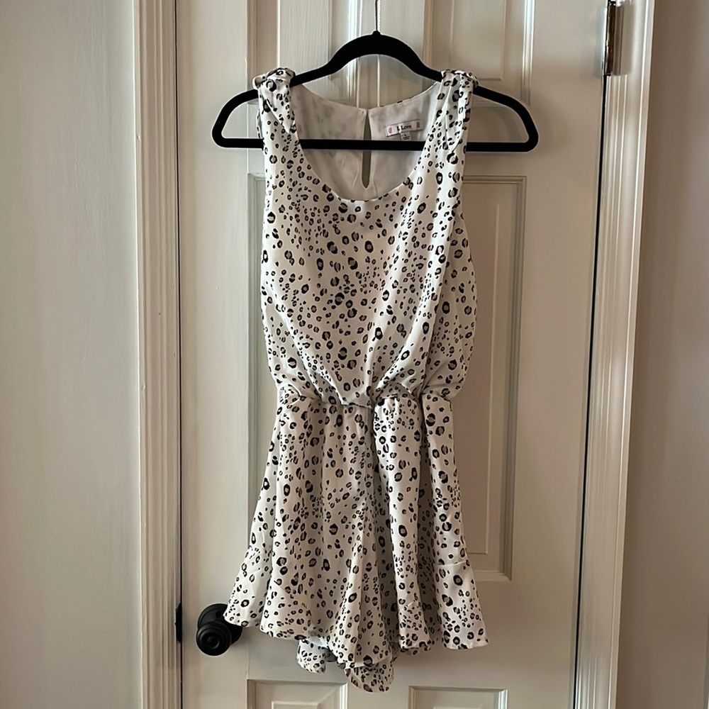 Leopard romper
